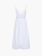 Coastal Cowgirl Open Back Long Dress