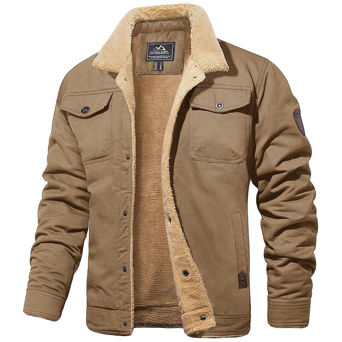 Casey | Fleece-Bomberjacke