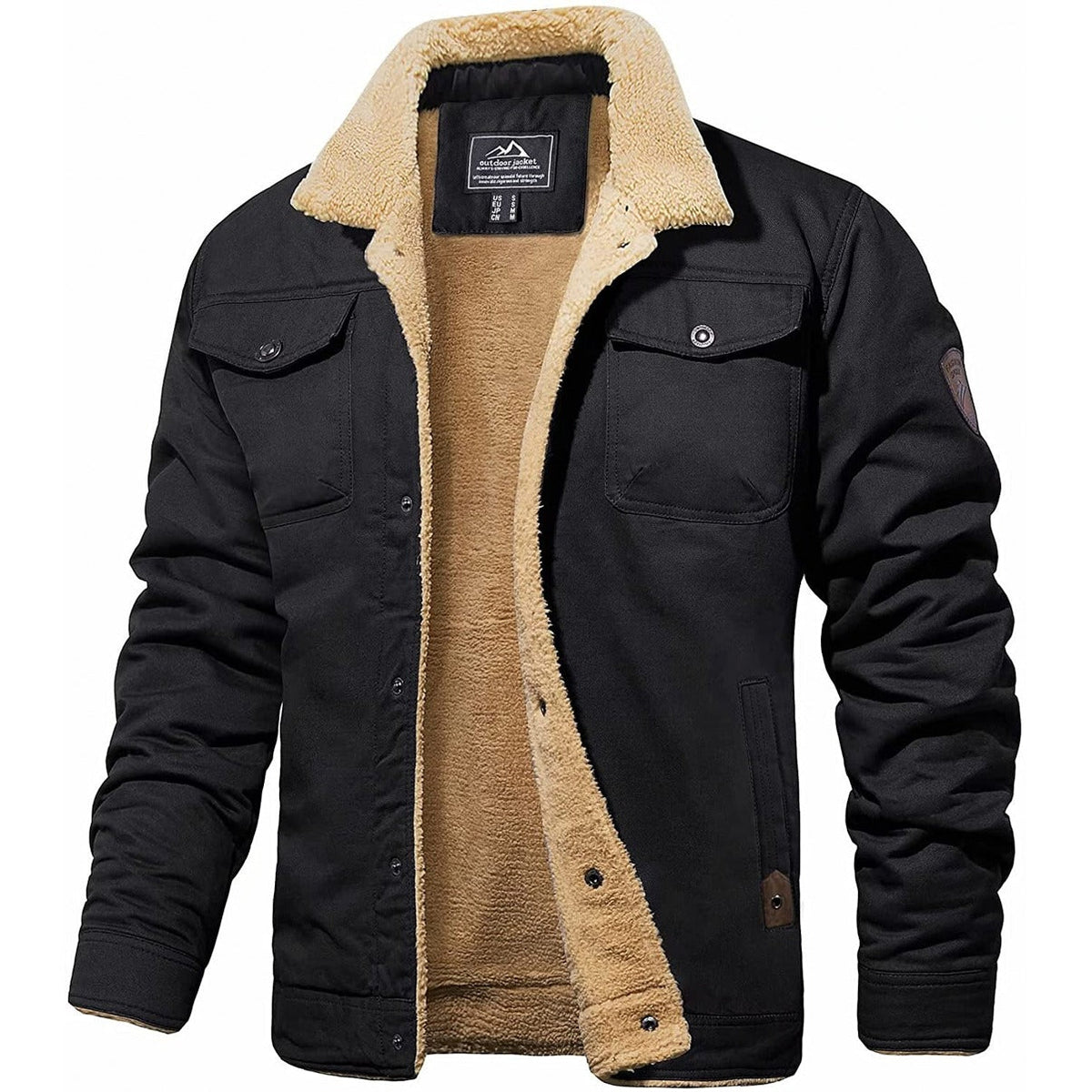 Casey | Fleece-Bomberjacke
