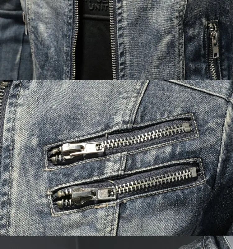 Alessio | Retro-Jeansjacke