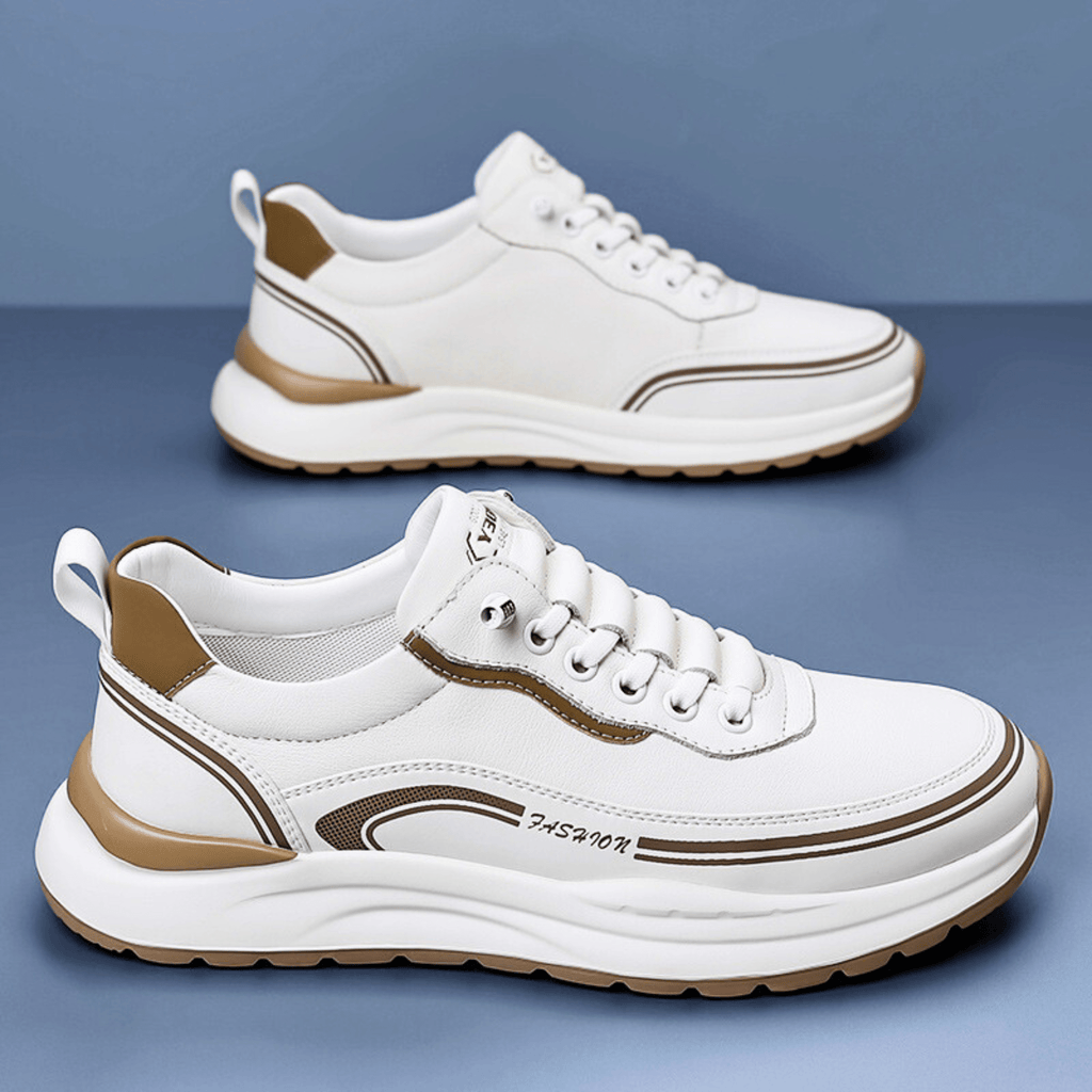 BRIXTON LEATHER TRAINERS